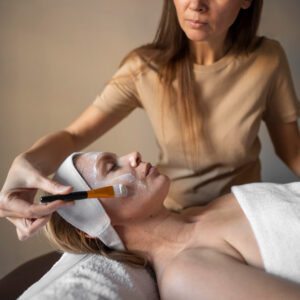 Masajes japones con Gua sha con mascarilla de colágeno (Rostro)